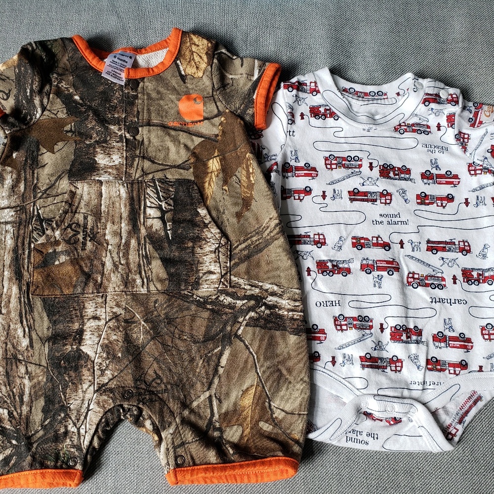 Carhartt size 6 month onesies